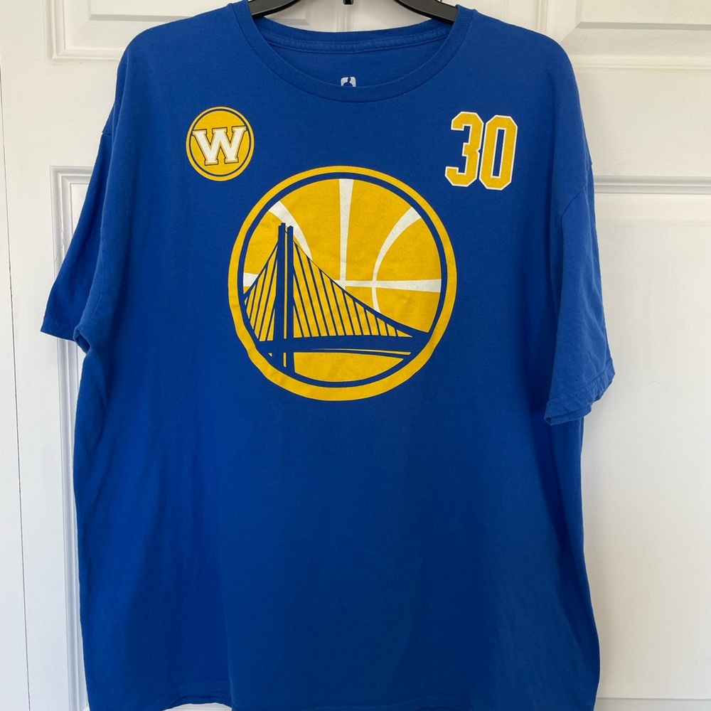 NBA Warriors Graphic Tee-2X